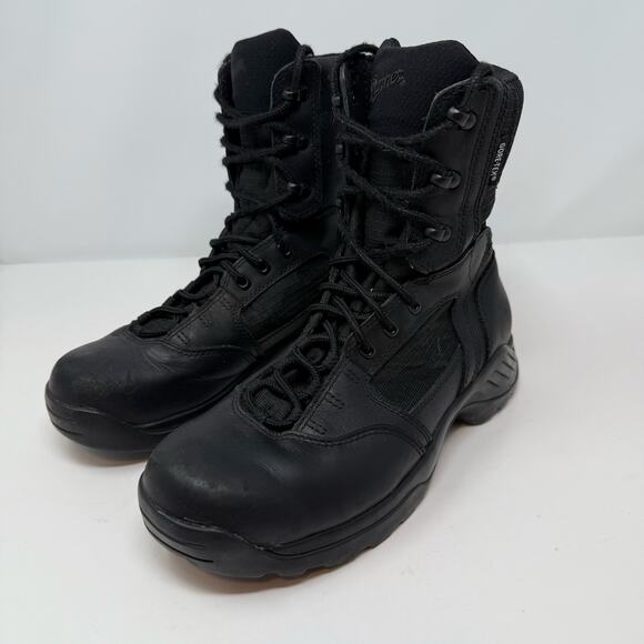 Danner Boots Men\'s 8 Black Kinetic Side Zip Black GTX Tactical Boots Waterproof main image 7